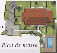 Le Clos TONIA plan de masse